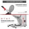 image:imageVIVOHOME Electric Dual Blades Ice Crusher Shaver with 11 Inch Height Snow Cone Maker Machine