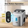 image:imageVIVOHOME Electric Dual Blades Ice Crusher and Compact Countertop Automatic Chewable Nugget Ice Cube Maker Machine