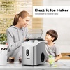 image:imageVIVOHOME Electric Dual Blades Ice Crusher and Compact Countertop Automatic Chewable Nugget Ice Cube Maker Machine