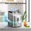 image:imageVIVOHOME Electric Dual Blades Ice Crusher and Compact Countertop Automatic Chewable Nugget Ice Cube Maker Machine