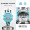 image:imageVIVOHOME Electric Dual Blades Ice Crusher and Compact Countertop Automatic Chewable Nugget Ice Cube Maker Machine