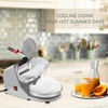 image:imageVIVOHOME Electric Ice Shaver Snow Cone Maker Machine Silver and Compact Countertop Automatic Chewable Nugget Ice Cube Maker Machine