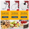 image:imageVIVOHOME Red 3 in 1 Stand Mixer with 6 Quart Bowl and Meat Grinder Blender Attachments and Red Electric Ice Shaver Crusher 143lbs per Hour with Ice Pick
