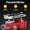 image:imageVIVOHOME Red 3 in 1 Stand Mixer with 6 Quart Bowl and Meat Grinder Blender Attachments and Red Electric Ice Shaver Crusher 143lbs per Hour with Ice Pick