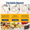 image:imageVIVOHOME Silver 9 in 1 Stand Mixer with Fermentation and 75QT Bowl and Silver Electric Ice Shaver Crusher 143lbs per Hour