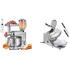 image:imageVIVOHOME Silver 3 in 1 Stand Mixer with 6 Quart Bowl 650W 6 Speed Tilt Head Meat Grinder and Juice Blender and Silver Electric Ice Shaver Crusher 143lbs per Hour with Ice Pick