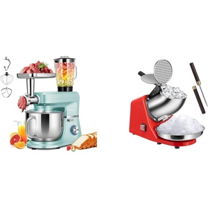 image:imageVIVOHOME 6 in 1 Multifunctional Stand Mixer with Electric Ice Crusher Shaver