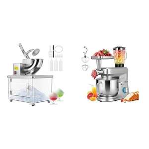 image:imageVIVOHOME Commercial Ice Crusher Shaver with Four Blades and VIVOHOME 6 in 1 Multifunctional Stand Mixer with 85 Quart Stainless Steel Bowl