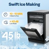 image:imageVIVOHOME 3 in 1 Multifunctional Stand Mixer with Nugget Ice Maker Countertop