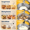 image:imageVIVOHOME Black 660W 10 Speed 6 Quart TiltHead Stand Mixer and Black 6 in 1 Stand Mixer 85 Quart Electric TiltHead with Meat Grinder Blender Pasta Maker