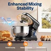 image:imageVIVOHOME Black 660W 10 Speed 6 Quart TiltHead Stand Mixer and Black 6 in 1 Stand Mixer 85 Quart Electric TiltHead with Meat Grinder Blender Pasta Maker