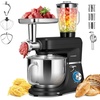 image:imageVIVOHOME Black 660W 10 Speed 6 Quart TiltHead Stand Mixer and Black 6 in 1 Stand Mixer 85 Quart Electric TiltHead with Meat Grinder Blender Pasta Maker