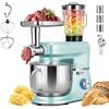 image:imageVIVOHOME Blue 660W 10 Speed 6 Quart TiltHead Stand Mixer and Blue 6 in 1 Stand Mixer 85 Quart Electric TiltHead with Meat Grinder Blender Pasta Maker
