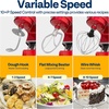 image:imageVIVOHOME Red 660W 10 Speed 6 Quart TiltHead Stand Mixer and Red 6 in 1 Stand Mixer 85 Quart Electric TiltHead with Meat Grinder Blender Pasta Maker