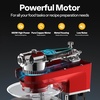image:imageVIVOHOME Red 660W 10 Speed 6 Quart TiltHead Stand Mixer and Red 6 in 1 Stand Mixer 85 Quart Electric TiltHead with Meat Grinder Blender Pasta Maker