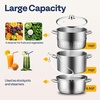 image:imageVIVOHOME Stand Mixer with Fermentation OneTouch Presets and 6 Qt Bowl Black and VIVOHOME Stainless Steel Juicer Steamer Pot 11 Qt with Tempered Glass Lid