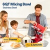 image:imageVIVOHOME Stand Mixer with Fermentation OneTouch Presets and 6 Qt Bowl Red and VIVOHOME 660W 10 Speed 6 Quart Stand Mixer with Beater Dough Hook Wire Whip and Egg Separator Red