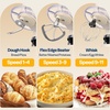 image:imageVIVOHOME White Stand Mixer with Fermentation and 6 Qt Bowl and One Touch Presets and 24 x 36 Inch Stainless Steel Work Table with Backsplash and Wheels for Commercial Home and Warehouse
