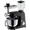 image:imageVIVOHOME 9in1 Stand Mixer with Fermentation amp Timer 75Quart Black  Builtin Fermentation Meat Grinder amp Blender Jar Pasta Maker amp Slicer Dough Hook Beater Whisk Stainless Steel Bowl