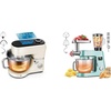 image:imageVIVOHOME White Stand Mixer with Fermentation and 6 Qt Bowl and One Touch Presets and Blue 9 in 1 Multifunctional Stand Mixer with 6 Speed and 75 Qt and Timer for Kitchen