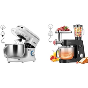 image:imageVIVOHOME Stand Mixer 660W 10 Speed 6 Quart TiltHead Kitchen Electric Food Mixer and VIVOHOME 9 in 1 Multifunctional Stand Mixer with Fermentation 6 Speed 75 Quart