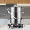 image:imageVIVOHOME Stainless Steel Juice Steamer Extractor Fruit Vegetables Juicer Steamer Pot 5 Qt amp 85 Qt