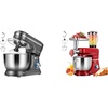 image:imageVIVOHOME 475 Quart Stand Mixer 8 Speed Kitchen Electric Food Mixer with VIVOHOME 6 in 1 Multifunctional Stand Mixer with 85 Quart Stainless Steel Bowl