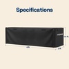 image:imageVIVOHOME 12ft Waterproof Log Rack Cover6ft