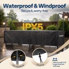 image:imageVIVOHOME 12ft Waterproof Log Rack Cover8ft