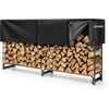 image:imageVIVOHOME 12ft Waterproof Log Rack Cover8ft
