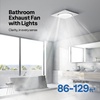 image:imageVIVOHOME APP Control Bathroom Exhaust Fan with Bluetooth Speaker 160CFM3CCT Lights  16011030CFM