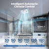 image:imageVIVOHOME APP Control Bathroom Exhaust Fan with Bluetooth Speaker 160CFM3CCT Lights  16011030CFM