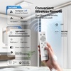 image:imageVIVOHOME APP Control Bathroom Exhaust Fan with Bluetooth Speaker 160CFM3CCT Lights  16011030CFM