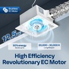 image:imageVIVOHOME APP Control Bathroom Exhaust Fan with Bluetooth Speaker 160CFMNo Light  110CFM