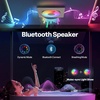 image:imageVIVOHOME APP Control Bathroom Exhaust Fan with Bluetooth Speaker 160CFMRGB Lights  16011050CFM  Bluetooth Speaker