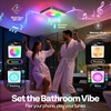 image:imageVIVOHOME Bathroom Exhaust Fan with Humidity Sensor RGB Lights amp SpeakerAPP Control  RGB Lights  Bluetooth Speaker  240 CFM
