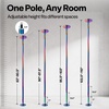 image:imageVIVOHOME Professional Dancing Pole Portable Spinning Static Dance Pole Kit