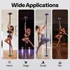image:imageVIVOHOME Professional Dancing Pole Portable Spinning Static Dance Pole Kit