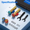 image:imageVIVOHOME R134a R1234yf R22 AC Valve Core Quick Remover Installer Tool Set